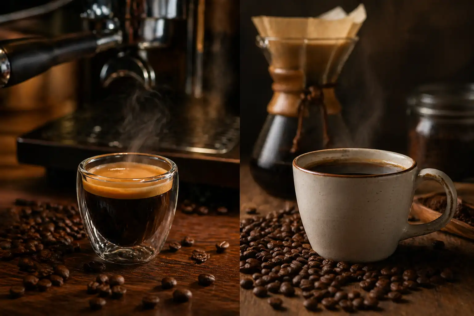 The Difference Between Espresso and Coffee Explained